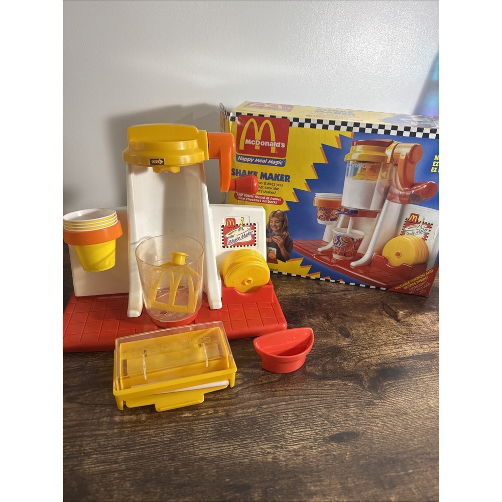 McDONALDS HAPPY MEAL MAGIC SHAKE ‎ MAKER BY MATTEL Vintage